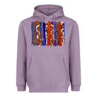Lavender Basketball brushstroke Heavyweight Hoodie - HowdyJamesFarm
