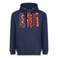Navy Basketball brushstroke Heavyweight Hoodie - HowdyJamesFarm