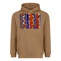 Toasted Coconut Basketball brushstroke Heavyweight Hoodie - HowdyJamesFarm