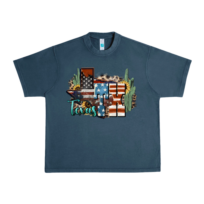 Tx Texas Urban Heavy Tee by NancyCooperArtShop | Teevron