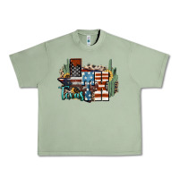 Oil Green tx texas Urban Heavy Tee - NancyCooperArtShop