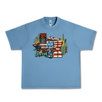 Pebble Blue tx texas Urban Heavy Tee - NancyCooperArtShop