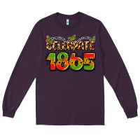 Plum celebrate 1865 juneteenth Long Sleeve Tee - LillyAllenDesigns