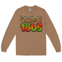 Toasted Coconut celebrate 1865 juneteenth Long Sleeve Tee - LillyAllenDesigns