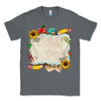 Charcoal Heather school your text here Classic Tee - NancyCooperArtShop