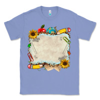 Colony Blue school your text here Classic Tee - NancyCooperArtShop