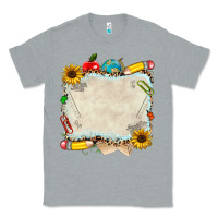 Heather Grey school your text here Classic Tee - NancyCooperArtShop