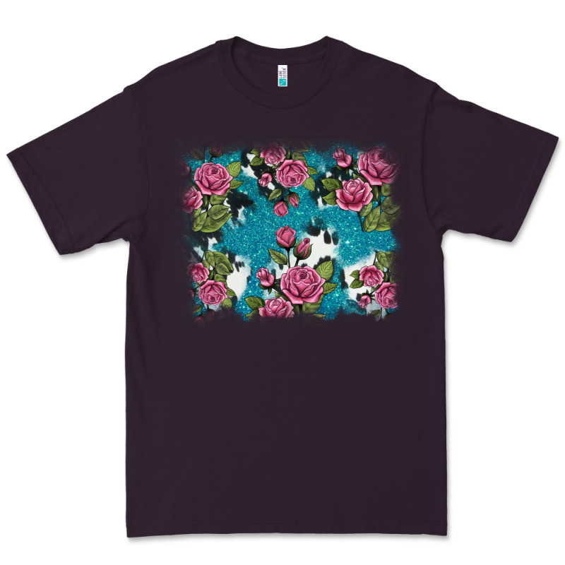 V.drose Glitter Cowhide Premium Tee by AdoDesignShop | Teevron
