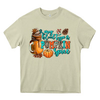Mossy my blood type is pumpkin spice Heavy Core Tee - AdoDesignShop