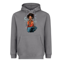 Storm Afro black boy Heavyweight Hoodie - HowdyJamesFarm