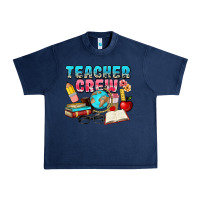 Navy teacher crew Urban Heavy Tee - NancyCooperArtShop