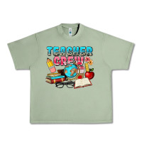 Oil Green teacher crew Urban Heavy Tee - NancyCooperArtShop