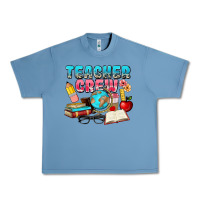 Pebble Blue teacher crew Urban Heavy Tee - NancyCooperArtShop