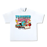 White teacher crew Urban Heavy Tee - NancyCooperArtShop
