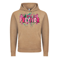 Vintage Coffee i am a previvor Vintage Hoodie - NancyCooperArtShop