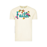 Vintage Arctic faith with flower and butterfly Vintage Tee - NancyCooperArtShop