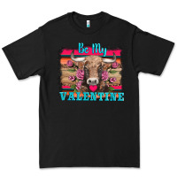 Black be my valentine with cow Premium Tee - AdoDesignShop