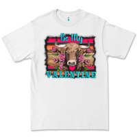 White be my valentine with cow Premium Tee - AdoDesignShop