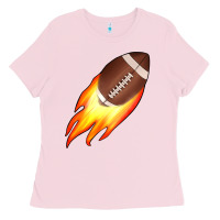 Bubblegum Pink american football Ladies Tee - JahusDesignShop