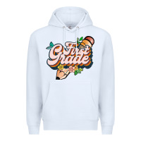 White first grade Premium Hoodie - JahusDesignShop