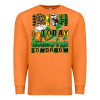 Carrot Irish today hungover tomorrow Premium Sweatshirt - CowGirlArtShop