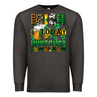 Smoke Irish today hungover tomorrow Premium Sweatshirt - CowGirlArtShop