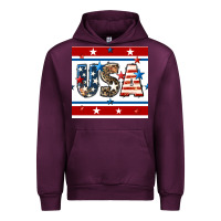 Mauve Wine 4th of july usa seamless pattern Urban Hoodie - BundleAndBundleShop
