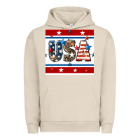 Pigment French Oak 4th of july usa seamless pattern Urban Hoodie - BundleAndBundleShop