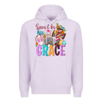 Lilac Saved by his grace Easter Day Premium Hoodie - HowdyJamesFarm