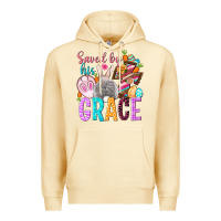 Pina Colada Saved by his grace Easter Day Premium Hoodie - HowdyJamesFarm