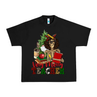 Black very merry teacher skeleton Urban Heavy Tee - NancyCooperArtShop