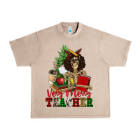 French Oak very merry teacher skeleton Urban Heavy Tee - NancyCooperArtShop