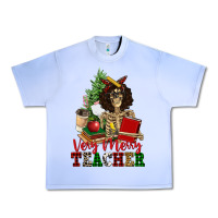 Grape Ice very merry teacher skeleton Urban Heavy Tee - NancyCooperArtShop