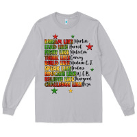 Moon Dust inspiring black leaders juneteenth Long Sleeve Tee - LillyAllenDesigns