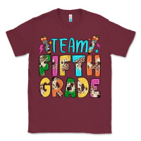 Burgundy team fifth grade Classic Tee - JahusDesignShop