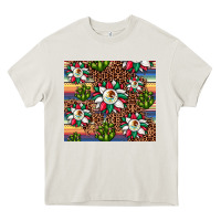 Cream sunflower mexican flag tumbler Heavy Core Tee - JahusDesignShop