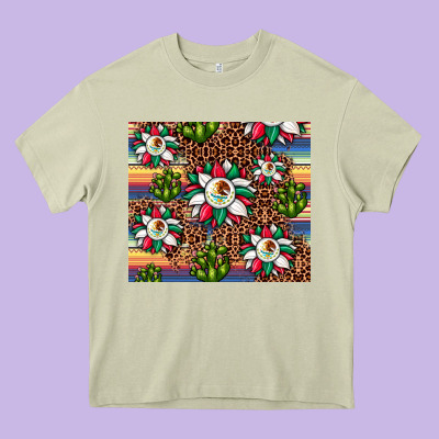 Sunflower Mexican Flag Tumbler Heavy Core Tee Designed By Jahusdesignshop