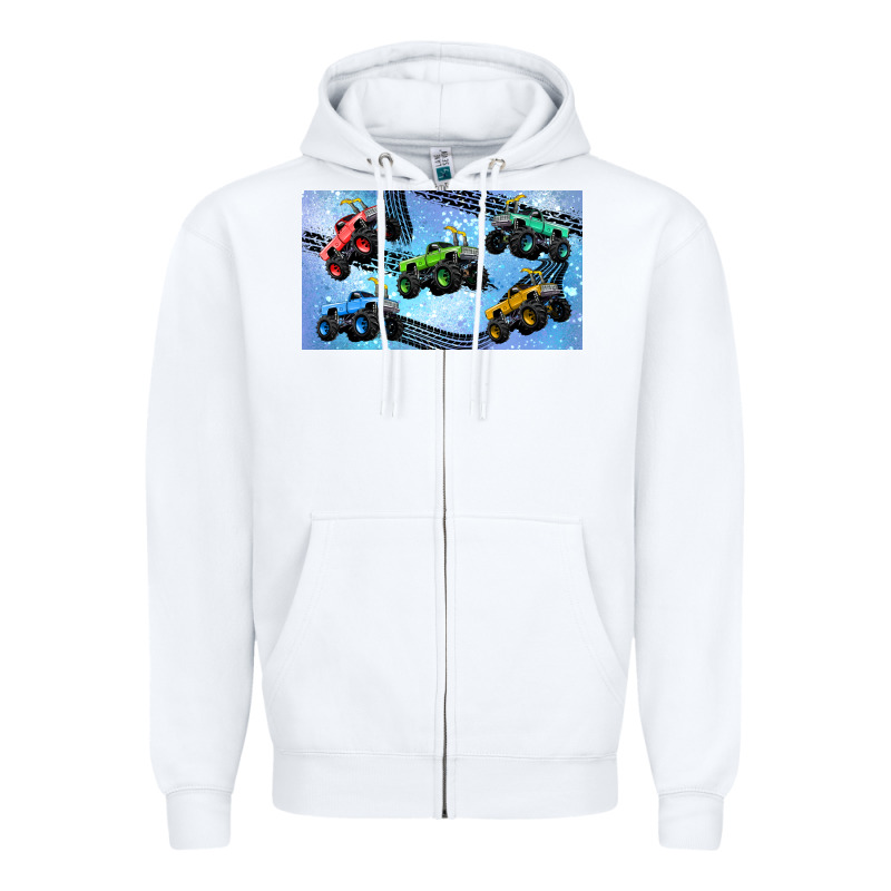 Children Trucks Zipper Hoodie by TumblerDesignByShophia | Teevron