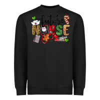 Black Chrismas future nurse Heavyweight Sweatshirt - LillyAllenDesigns