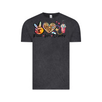 Vintage Black peace love nursing Vintage Tee - MaliasSmallBusiness