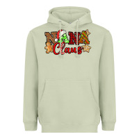 Matcha Nana Claus Christmas Lights And Gifts mother's day Heavyweight Hoodie - HowdyJamesFarm