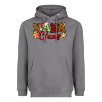 Storm Nana Claus Christmas Lights And Gifts mother's day Heavyweight Hoodie - HowdyJamesFarm