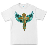 White wing cross Premium Tee - Artiststas