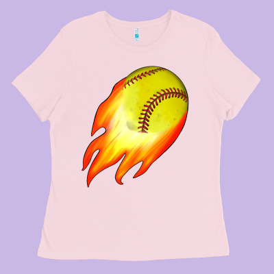 Softball Ladies Tee Designed By Jahusdesignshop