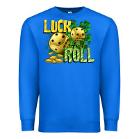 True Royal Luck and roll Premium Sweatshirt - CowGirlArtShop