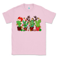 Bubblegum Pink christmas cactus Classic Tee - MaliasSmallBusiness