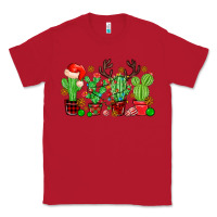 Red christmas cactus Classic Tee - MaliasSmallBusiness