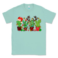 Seafoam christmas cactus Classic Tee - MaliasSmallBusiness