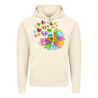 Vintage Artic sunflower love hugs Vintage Hoodie - MaliasSmallBusiness