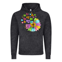 Vintage Black sunflower love hugs Vintage Hoodie - MaliasSmallBusiness